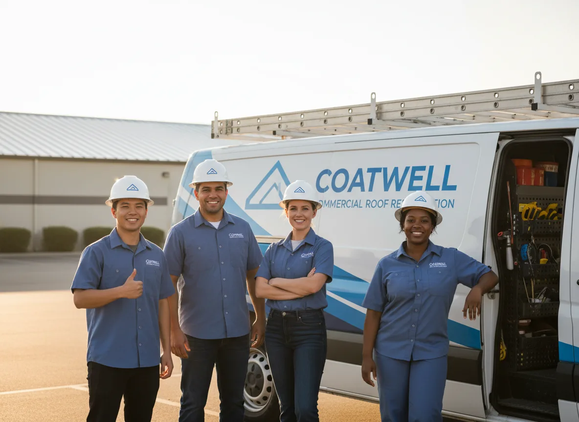 Commercial roof coating company in Marble, NC